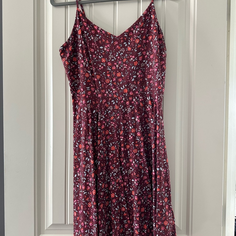 Floral Spaghetti Strap Dress